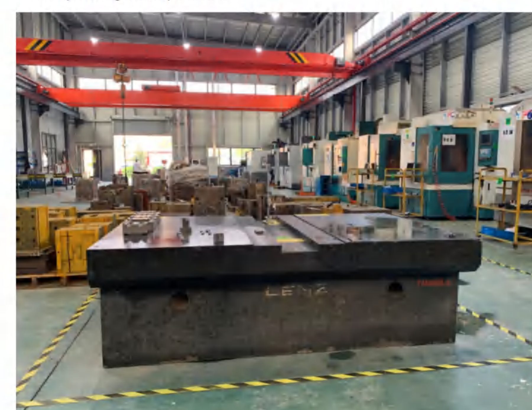 Injection mould workshop